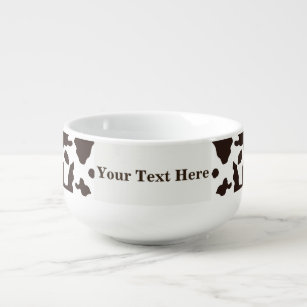 cow dinnerware