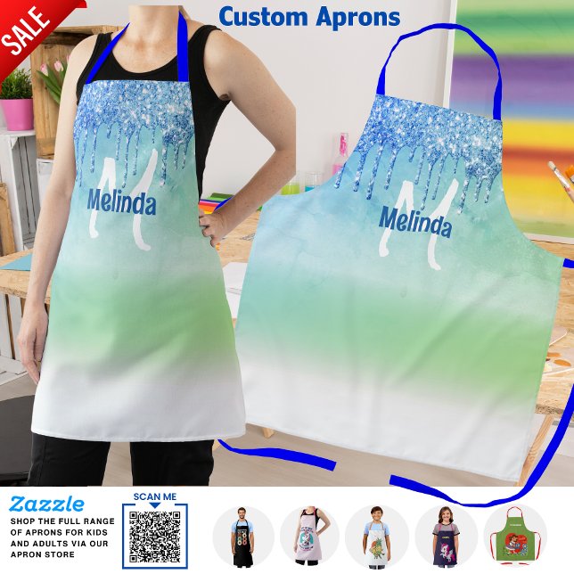 DIY Crafts Clothing Protector Cook Stylist Logo  Apron (Creator Uploaded)