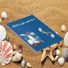DIY Crafts with Dad, Daughter Bonding Lighthouse Notebook