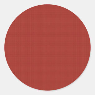 DIY Creat Your Own Red Pop of Colour Gift Item Classic Round Sticker