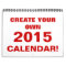 DIY Create Your Own 2015 Calendar