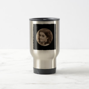 DIY Create Your Own Black Personalised Photo Frame Travel Mug