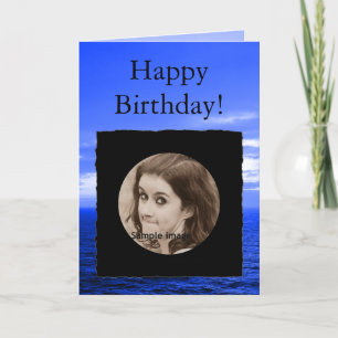 DIY Create Your Own   Personalised Photo Frame Card