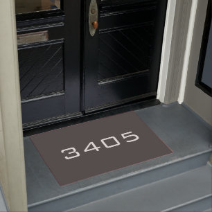 DIY CUSTOM ADDRESS NUMBER and colour Doormat
