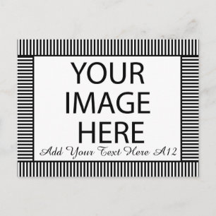 DIY Custom Photo Frame You Design Yourself A12 Postcard