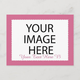 DIY Custom Photo Frame You Design Yourself V6 Postcard