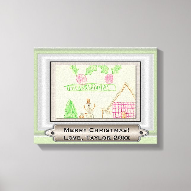 DIY Customisable Photo or Art Frame Canvas Print (Front)