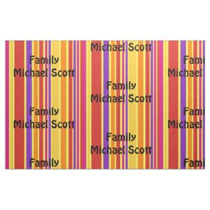 DIY - Customise your text, image, colours & ideas Fabric