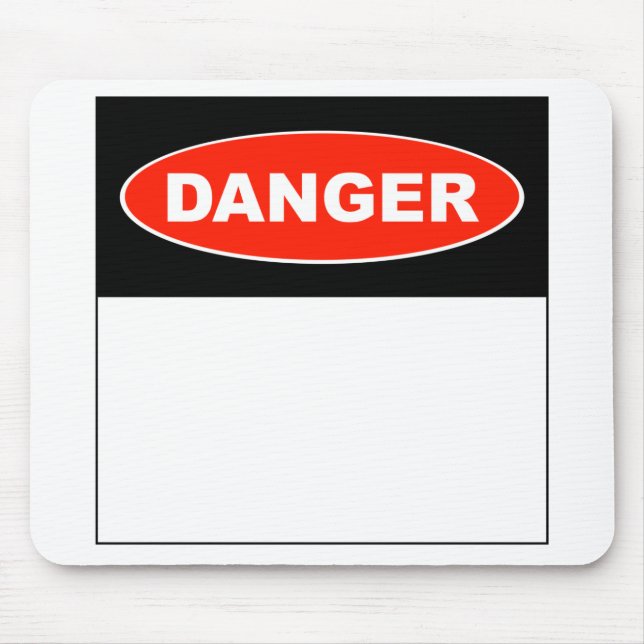 DIY Danger - Mouse Pad (Front)