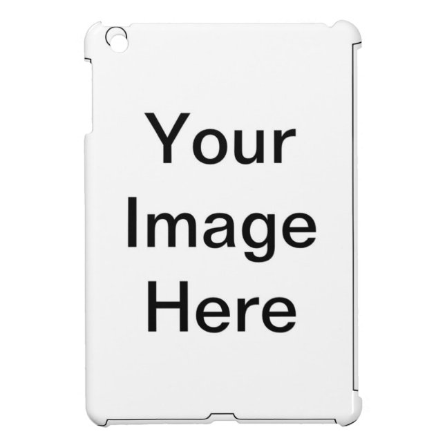 DIY Design Your Own Zazzle Gift Item iPad Mini Case (Back)