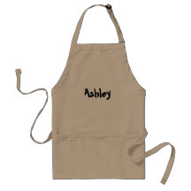 DIY Design Your Own Zazzle Kids Apron Custom Name