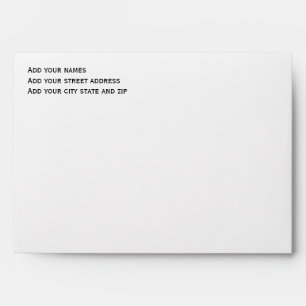 DIY Design Your Zazzle Paper Products Gift item Envelope