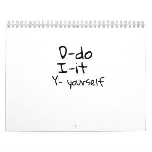 DIY-do it yourself Calendar