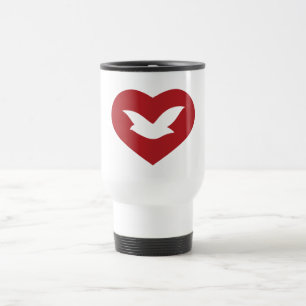 DIY DOVE OF PEACE TRAVEL Mug