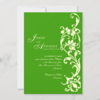 DIY Elegant Simplicity in Emerald and Cream