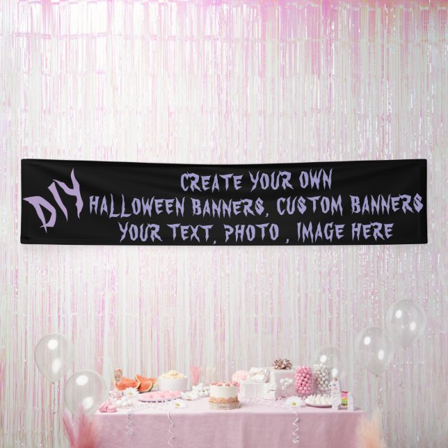 DIY Halloween Banner - Custom Party Decor (Party)