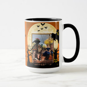 DIY Halloween Cup Add 2 Kids PHOTOS & TEXT Coffee