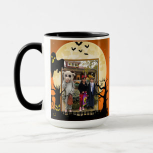 DIY Halloween Cup Add 2 Kids PHOTOS & TEXT Custom