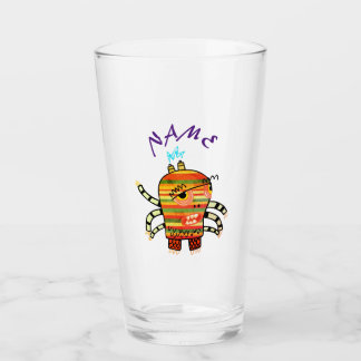 DIY HAPPY MONSTER DRINKING GLASS