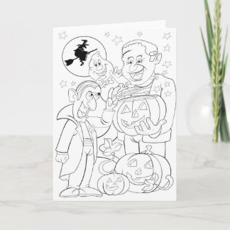 DIY hobbt Halloween card