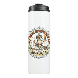 DIY Home Renovation Cat DIY Home Renovation Cat Vi Thermal Tumbler