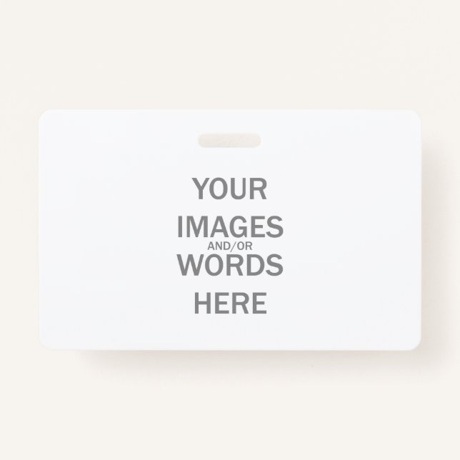 DIY - ID BADGE (Front)