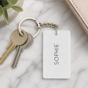 DIY Keychain Custom Text, Name, Colour