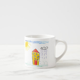 DIY KIDS ART Gift Espresso Cup