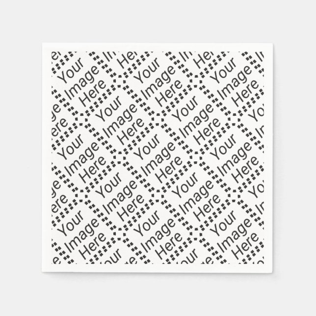 DIY. Make it totally yours, upload image, add text Napkin (Front)