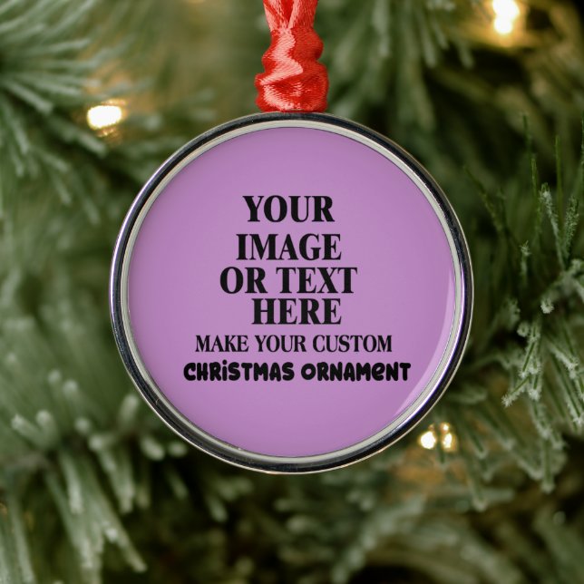 DIY Make Your Own Custom Personalized Christmas Metal Tree Decoration (Tree)