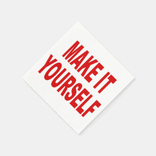 DIY Make Your Own Napkin