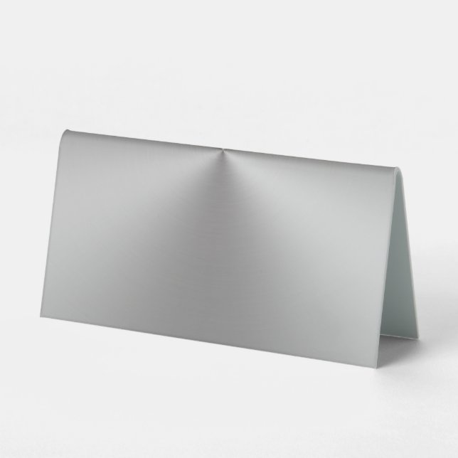 DIY Modern Brushed Metal Look (Front)