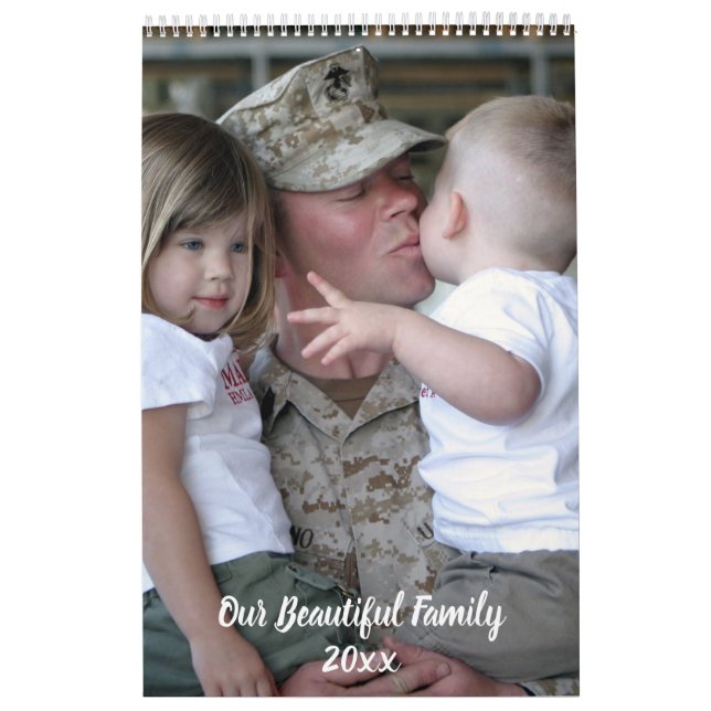 DIY my family photo special year Calendar (Cover)