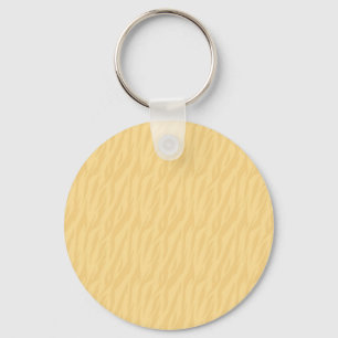 DIY Pale Gold Zebra Print Gift Collection Key Ring
