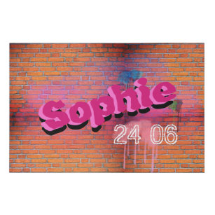 Sophie Name Art Wall Decor Zazzle Co Uk