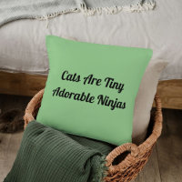 DIY Pet Lovers Cute Funny Cat Owners Quote On Sage
