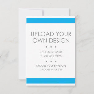 DIY Print Yourself RSVP, Info, or Thank You Card