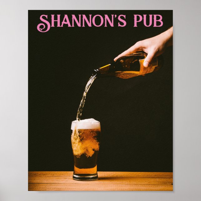 DIY! Pub She-Shed Poster - Add Name (Front)