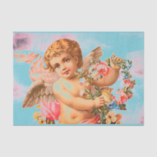 DIY RETRO ANGEL TISSUE PAPER Valentine's Day