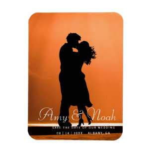 DIY Save The Date Magnet - Custom Photo