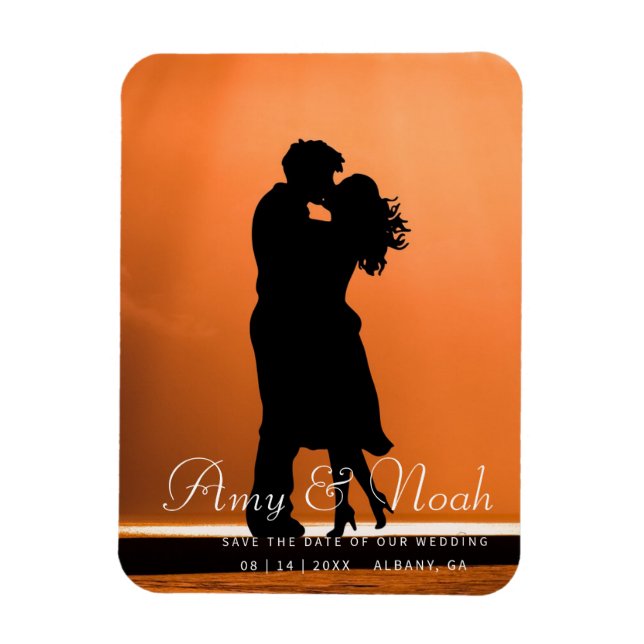 DIY Save The Date Magnet - Custom Photo (Vertical)