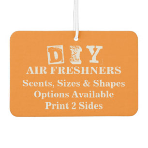 DIY (Scent & Shape Options) - Car Air Freshener