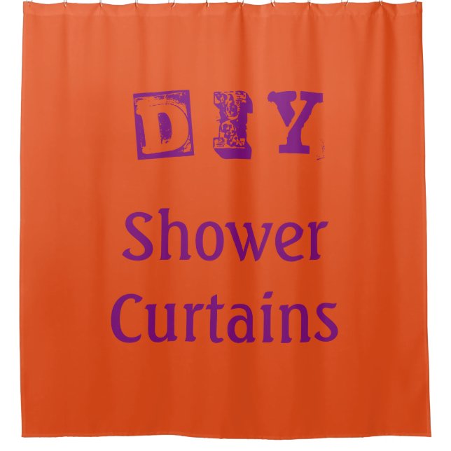 DIY - Shower Curtain Bathroom Halloween (Front)