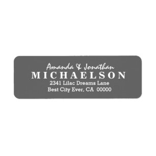DIY Simple Style Wedding Text Design V06 GRAY