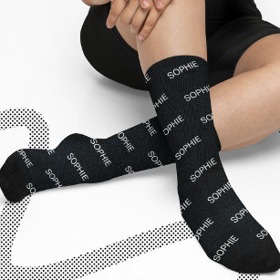DIY Socks   Custom Colour, Name, Text