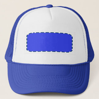 DIY Template easy add colour text photo Trucker Hat