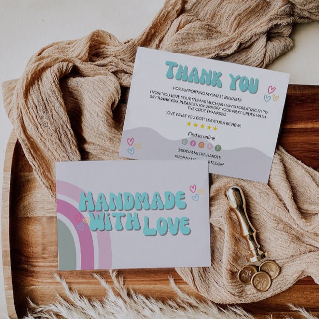 DIY Thank You Card Template for Orders (Creator Uploaded)
