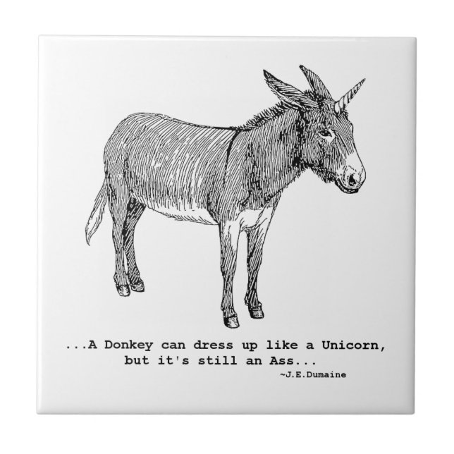 DIY UnicornDonkey ver1 Tile (Front)