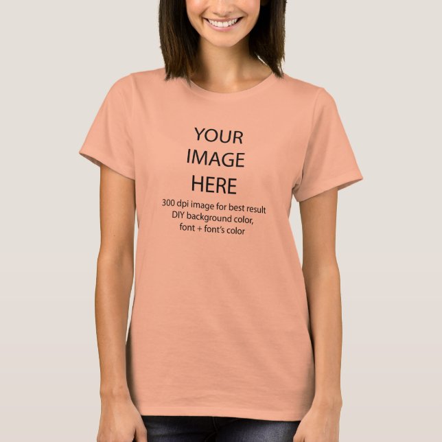 DIY Women's Bella T-Shirt (Front)