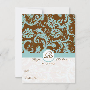 DIY You Score and Fold Tent Wedding Place Cards